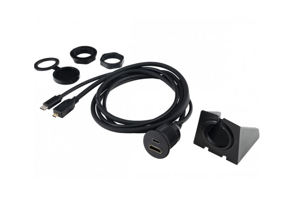  MHDMIUSBC / 3 FT USB-C/HDMI-D TO USB-C/HDMI EXTENSION CABLE